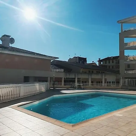 Charmant 2P, Piscine, Clim, A 5 Min De La Plage Vallauris Exterior photo